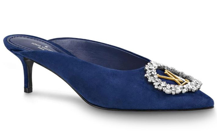 Order (W) Louis Vuitton Madeleine Mule 'Cuero de Cabra Azul' 1A5BUJ