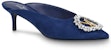 (Women) Louis Vuitton Madeleine Mule 'Blue Goat Leather' 1A5BUJ
