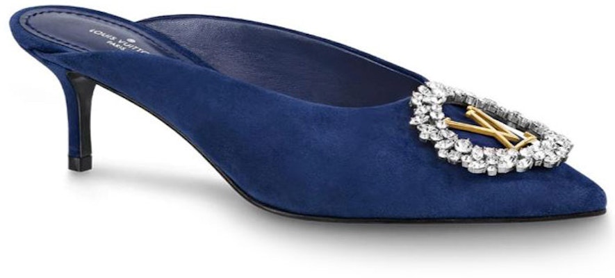 (W) Louis Vuitton Madeleine Mule 'Kulit Kambing Biru' 1A5BUJ Order (W) Louis Vuitton Madeleine Mule 'Kulit Kambing Biru' 1A5BUJ