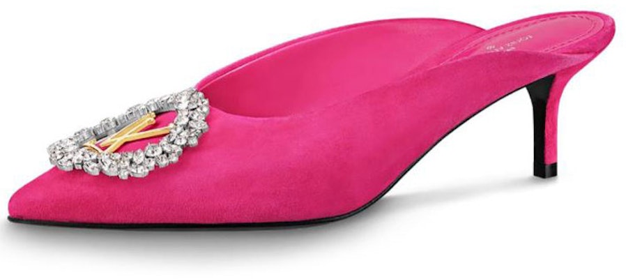 (Women) Louis Vuitton Madeleine Mule Heels 'Pink' 1A5BUY Buy (Women) Louis Vuitton Madeleine Mule Heels 'Pink' 1A5BUY