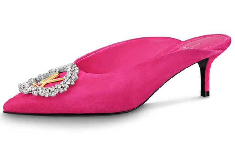 Buy (W) Louis Vuitton Madeleine Mule Hakken ''Roze'' 1A5BUY