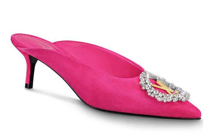 Order (W) Louis Vuitton Madeleine Mule Hakken ''Roze'' 1A5BUY
