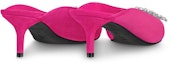 Purchase (Women) Louis Vuitton Madeleine Mule Heels 'Pink' 1A5BUY