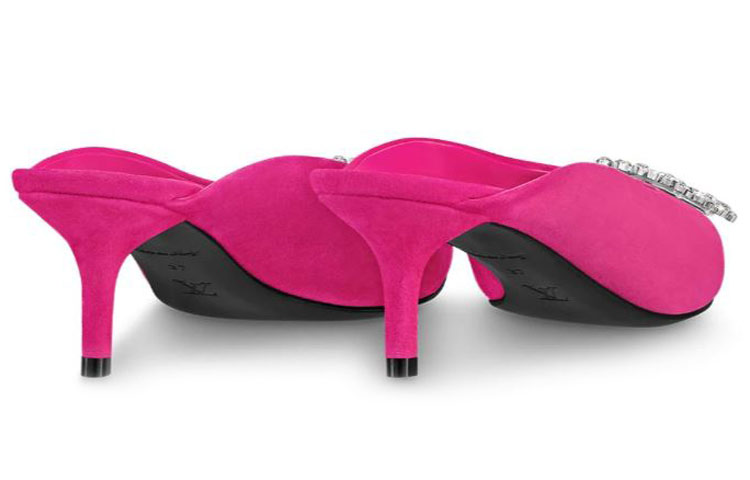 Purchase (W) Louis Vuitton Madeleine Mule Hakken ''Roze'' 1A5BUY