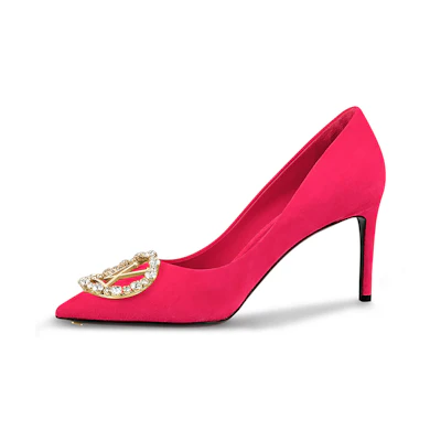 (W) LV Madeleine Pump 'Big Red'