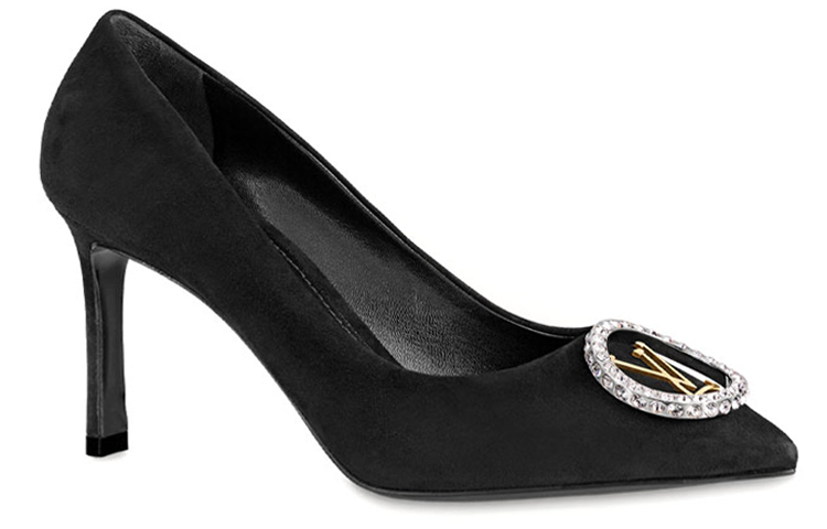 Order Louis Vuitton 路易威登 Madeleine 時尚萬用 簡約休閒高跟鞋 女款 黑色