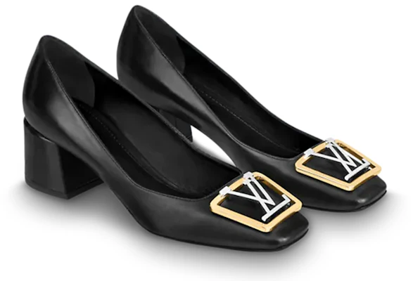 (W) Louis Vuitton Madeleine Tacón 'Negro' 1A88NC Lookbook (W) Louis Vuitton Madeleine Tacón 'Negro' 1A88NC