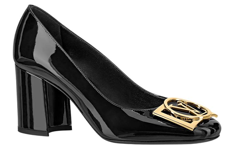 Order (W) Louis Vuitton Madeleine Zapato de Tacón 'Negro' 1A8MVZ