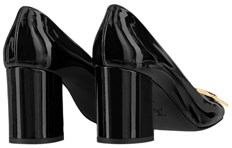 Shop (W) Louis Vuitton Madeleine Zapato de Tacón 'Negro' 1A8MVZ