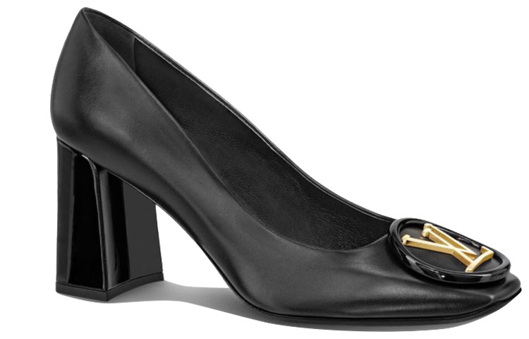 Order (W) Louis Vuitton Madeleine Pump 'Kulit Anak Lembu Hitam' 1A4EC3