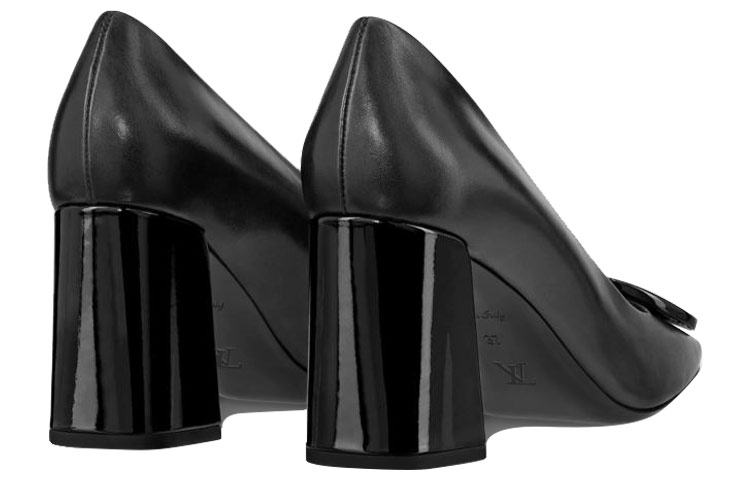 Purchase (W) Louis Vuitton Madeleine Pump 'Kulit Anak Lembu Hitam' 1A4EC3