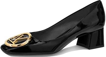 (Women) Louis Vuitton Madeleine Pump 'Black Patent Calf Leather' 1A4X9S (Women) Louis Vuitton Madeleine Pump 'Black Patent Calf Leather' 1A4X9S