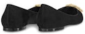 (W) Louis Vuitton Madeleine Pump 'Hitam Suede' 1A4VB0