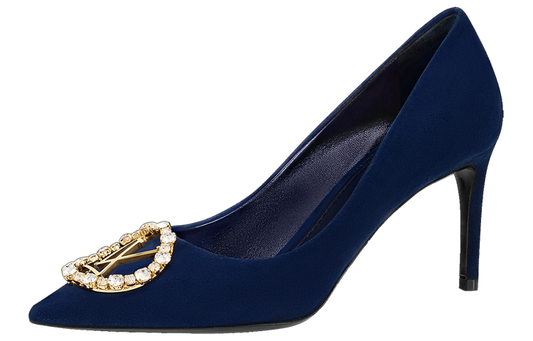 (Women) Louis Vuitton Madeleine Pump 'Blue' 1A51Y6