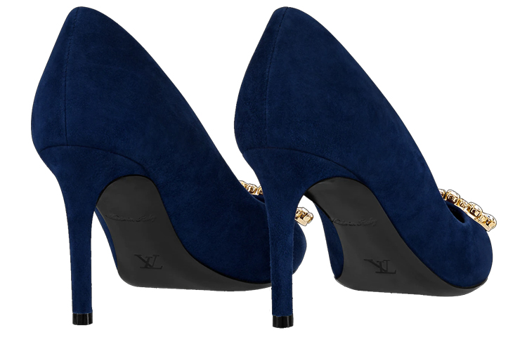 Shop (W) 路易威登玛德琳高跟鞋 '蓝色' 1A51Y6