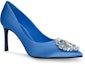Lookbook (Women) Louis Vuitton Madeleine Pump 'Blue Satin' 1A64BG