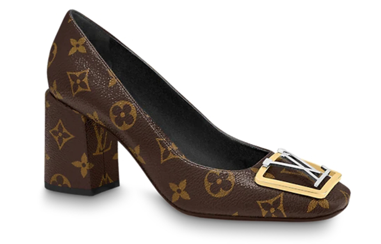 Order (W) Louis Vuitton Madeleine Sepatu Hak Tinggi 'Coklat' 1A64FQ