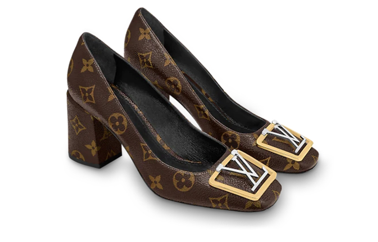Lookbook (W) Louis Vuitton Madeleine Sepatu Hak Tinggi 'Coklat' 1A64FQ