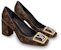 (W) Louis Vuitton Madeleine 'Coklat' Pam Kain Perempuan 1A64FQ