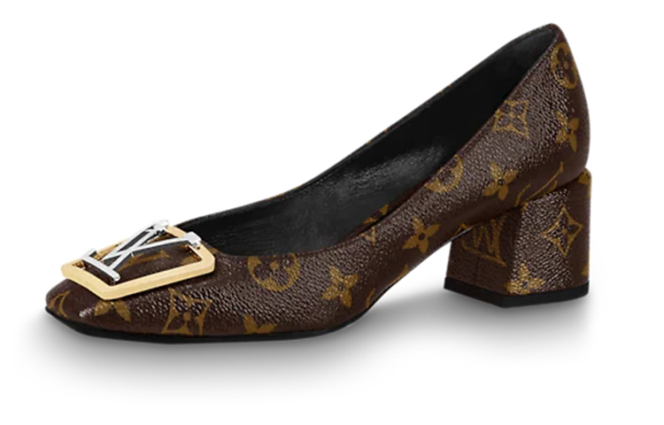 (Women) Louis Vuitton Madeleine Pump 'Brown' 1A65N8
