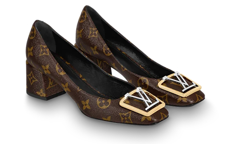 Lookbook (W) Louis Vuitton Madeleine Tacón 'Marrón' 1A65N8