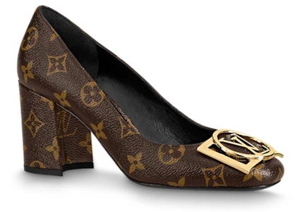 (W) ルイ・ヴィトン マドレーヌ パンプス ブラウンブラック 1A8N8L Order (W) ルイ・ヴィトン マドレーヌ パンプス ブラウンブラック 1A8N8L