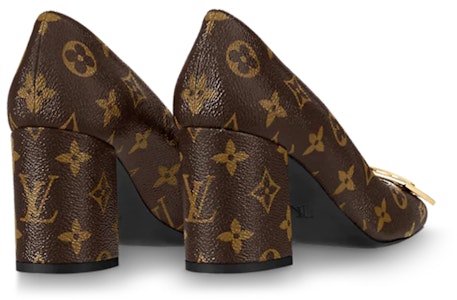 (W) ルイ・ヴィトン マドレーヌ パンプス ブラウンブラック 1A8N8L Shop (W) ルイ・ヴィトン マドレーヌ パンプス ブラウンブラック 1A8N8L