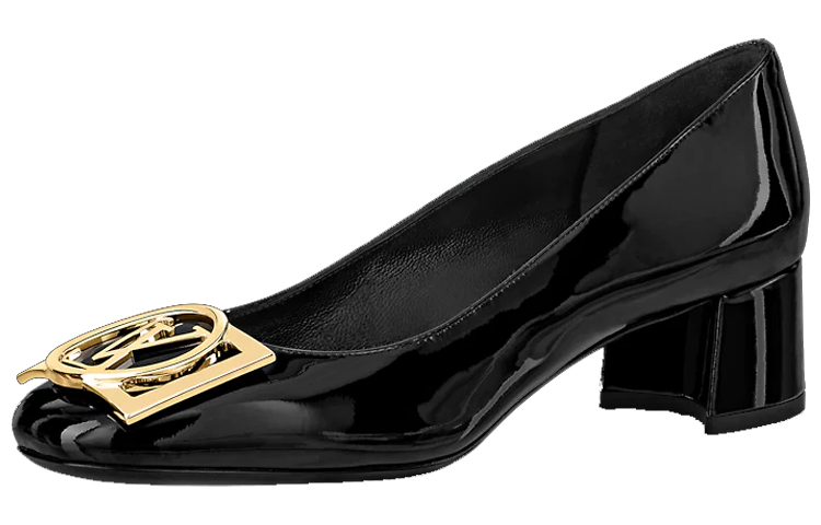 (Women) Louis Vuitton Madeleine Pump 'Deep Black' 1A8MXB