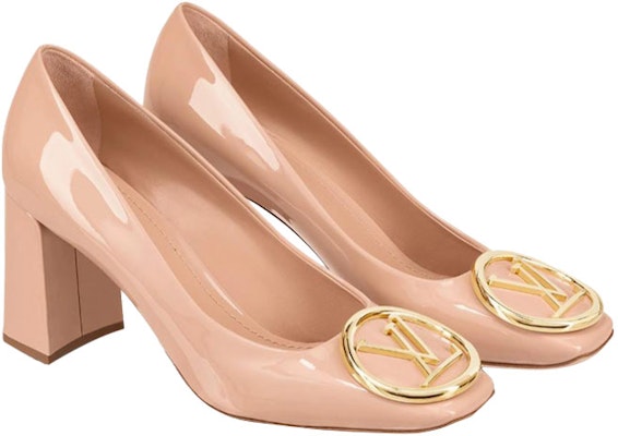 (W) Louis Vuitton Madeleine Pump 'Light Pink Patent Calfskin' Kulit Anak Lembu Merah Jambu. 1A4X8W Lookbook (W) Louis Vuitton Madeleine Pump 'Light Pink Patent Calfskin' Kulit Anak Lembu Merah Jambu. 1A4X8W