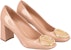 (W) Louis Vuitton Madeleine Pump 'Light Pink Patent Calfskin' Kulit Anak Lembu Merah Jambu. 1A4X8W
