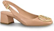 Order (W) Louis Vuitton Madeleine Kasut Tumit Tinggi 'Nude Patent' 1A5O52