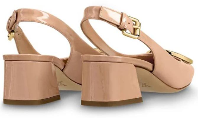 (W) Louis Vuitton Madeleine Kasut Tumit Tinggi 'Nude Patent' 1A5O52 Purchase (W) Louis Vuitton Madeleine Kasut Tumit Tinggi 'Nude Patent' 1A5O52