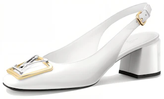 (Women) Louis Vuitton Madeleine Pump 'Patent Calfskin White' 1A647V (Women) Louis Vuitton Madeleine Pump 'Patent Calfskin White' 1A647V