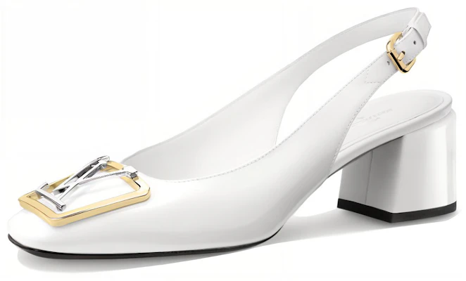 (W) Louis Vuitton Madeleine Pump 'Kulit Anak Sapi Putih' 1A647V Buy (W) Louis Vuitton Madeleine Pump 'Kulit Anak Sapi Putih' 1A647V