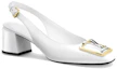 Order (W) Louis Vuitton Madeleine Pump 'Kulit Anak Sapi Putih' 1A647V