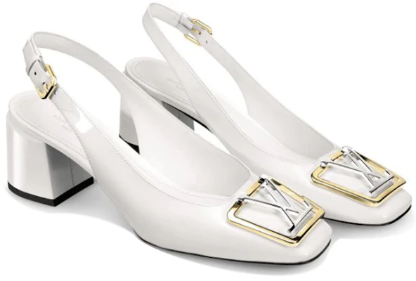 (W) Louis Vuitton Madeleine Pump 'Kulit Anak Sapi Putih' 1A647V Lookbook (W) Louis Vuitton Madeleine Pump 'Kulit Anak Sapi Putih' 1A647V