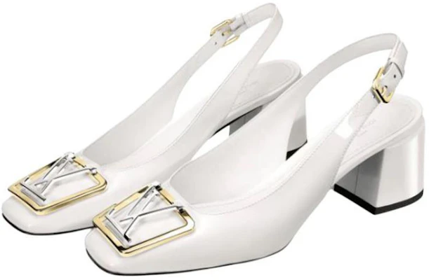 (W) Louis Vuitton Madeleine Pump 'Kulit Anak Sapi Putih' 1A647V Shop (W) Louis Vuitton Madeleine Pump 'Kulit Anak Sapi Putih' 1A647V