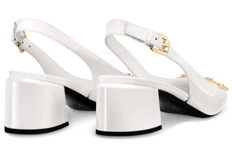 Purchase (W) Louis Vuitton Madeleine Pump 'Kulit Anak Sapi Putih' 1A647V