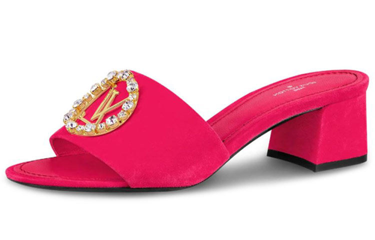 (Women) Louis Vuitton Madeleine Pump 'Raspberry Pink' 1A4V7Z