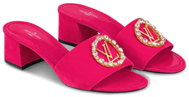 Lookbook (W) Louis Vuitton Madeleine Pump 'Raspberry Pink' Wanita 1A4V7Z