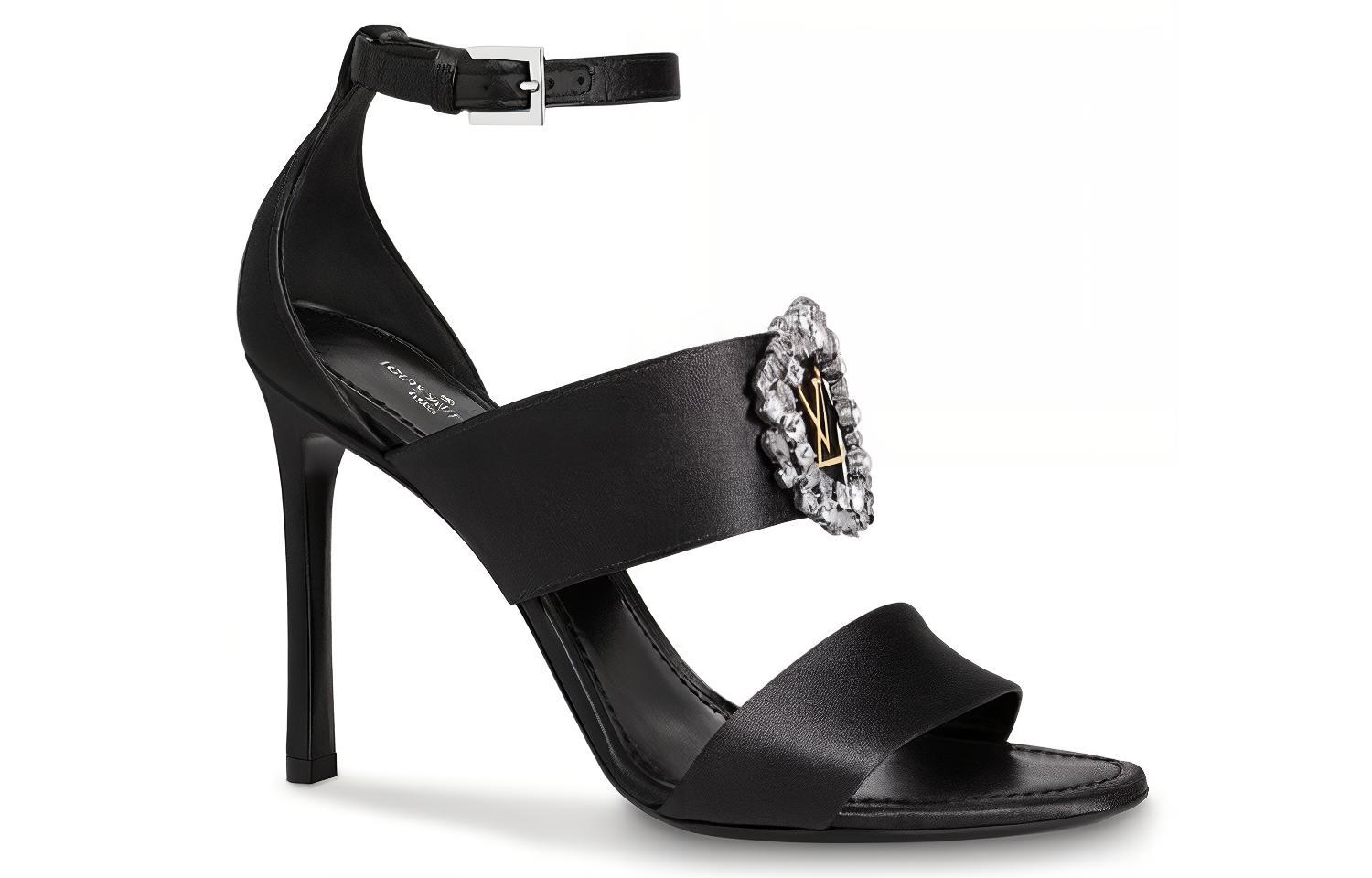 Order (W) Sandal Louis Vuitton Madeleine 'Hitam' 1A653H