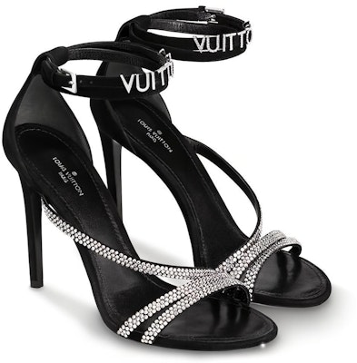 (W) Sandal Louis Vuitton Madeleine 'Hitam' 1A653H Lookbook (W) Sandal Louis Vuitton Madeleine 'Hitam' 1A653H