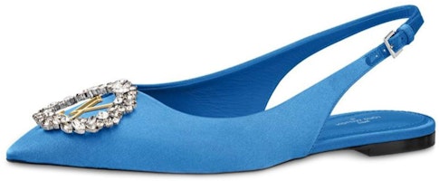 (Women) Louis Vuitton Madeleine Flats 'Blue' 1A6555 (Women) Louis Vuitton Madeleine Flats 'Blue' 1A6555