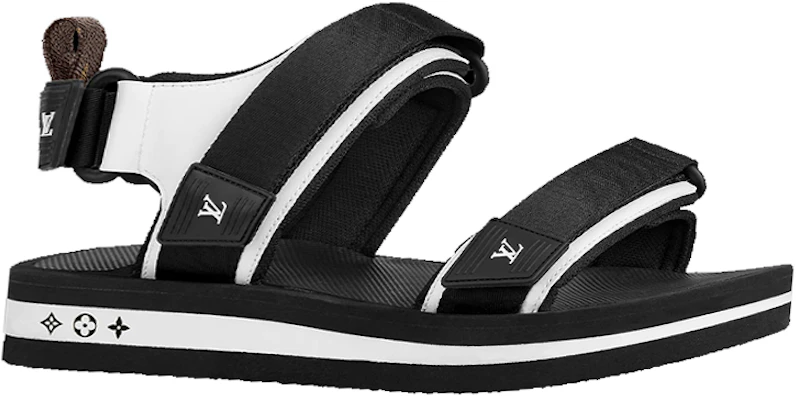 (Women) Louis Vuitton Magic Tape Low-Top Sandals 'Black' 1A8GIO Order (Women) Louis Vuitton Magic Tape Low-Top Sandals 'Black' 1A8GIO