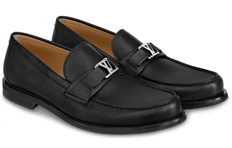 Lookbook 路易威登 Major 粒面小牛皮 樂福鞋 黑色