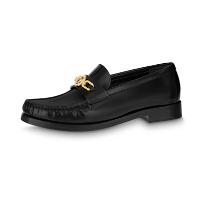 (W) LV Major Loafer 'Black Patent Leather'