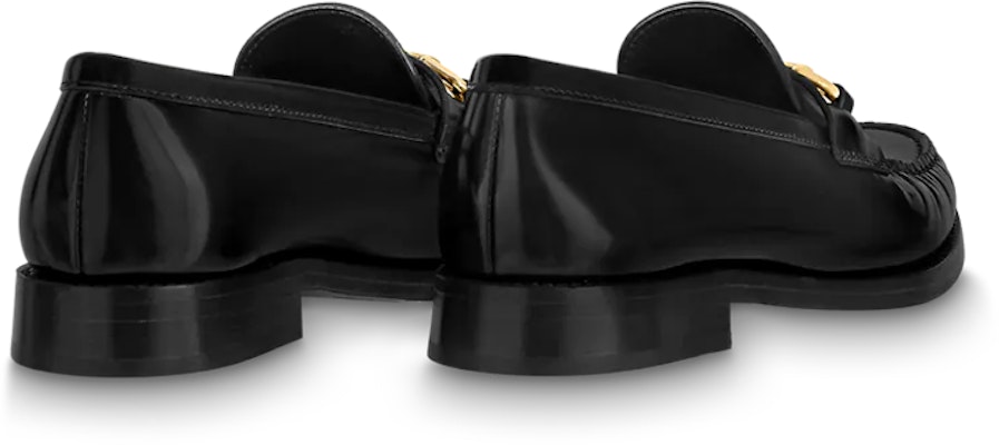 (W) Louis Vuitton Major Loafer 'Kulit Hitam Berkilat' 1AAW4R Lookbook (W) Louis Vuitton Major Loafer 'Kulit Hitam Berkilat' 1AAW4R