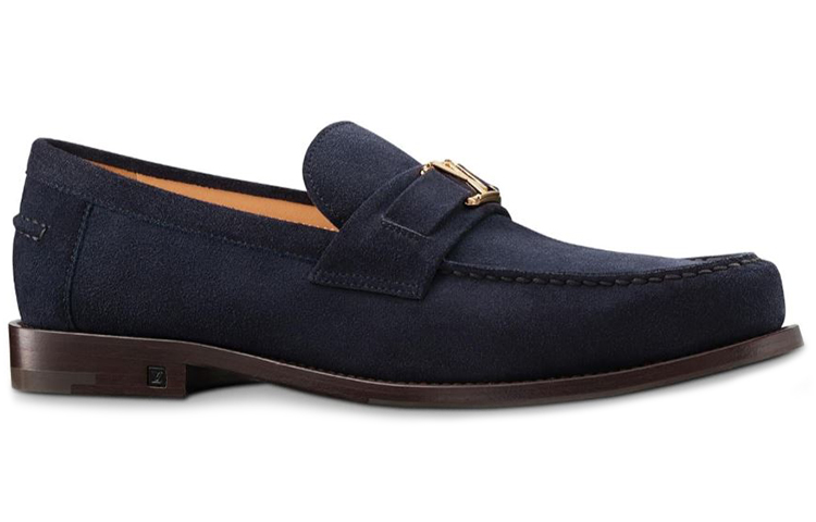 Order (W) Mocasines Louis Vuitton Major 'Terciopelo Azul Negro' 1A3QS5