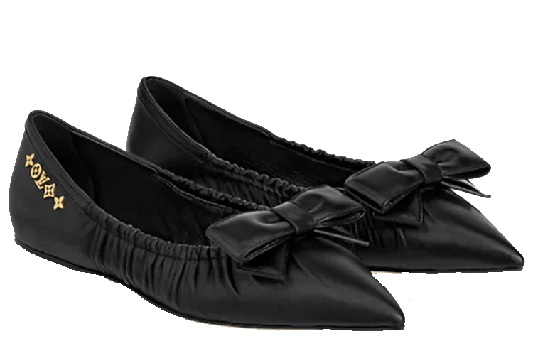 (W) LV Marli 'Elegant Ballet Flats in Black' 圖 3