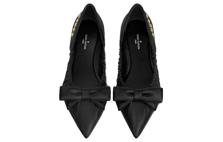 (W) LV Marli 'Elegant Ballet Flats in Black' 圖 4